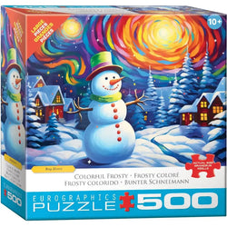 Colorful Frosty 500 Piece Jigsaw Puzzle Eurographics (ONLINE ORDER ONLY)
