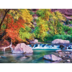 Colorful Landscape 500 Piece Soft Touch Jigsaw Puzzle Crown Point (ONLINE ORDER ONLY)