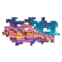 Colorful Night Over Lofoten Islands 1000 Piece Pano Jigsaw Puzzle Clementoni (ONLINE ORDER ONLY)