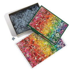 Colorful Rainbow 1000 Piece Jigsaw Puzzle Cobble Hill (ONLINE ORDER ONLY)
