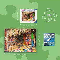 Colorful Spices & Herbs Morocco 500 Piece Jigsaw Puzzle Ravensburger (ONLINE ORDER ONLY)