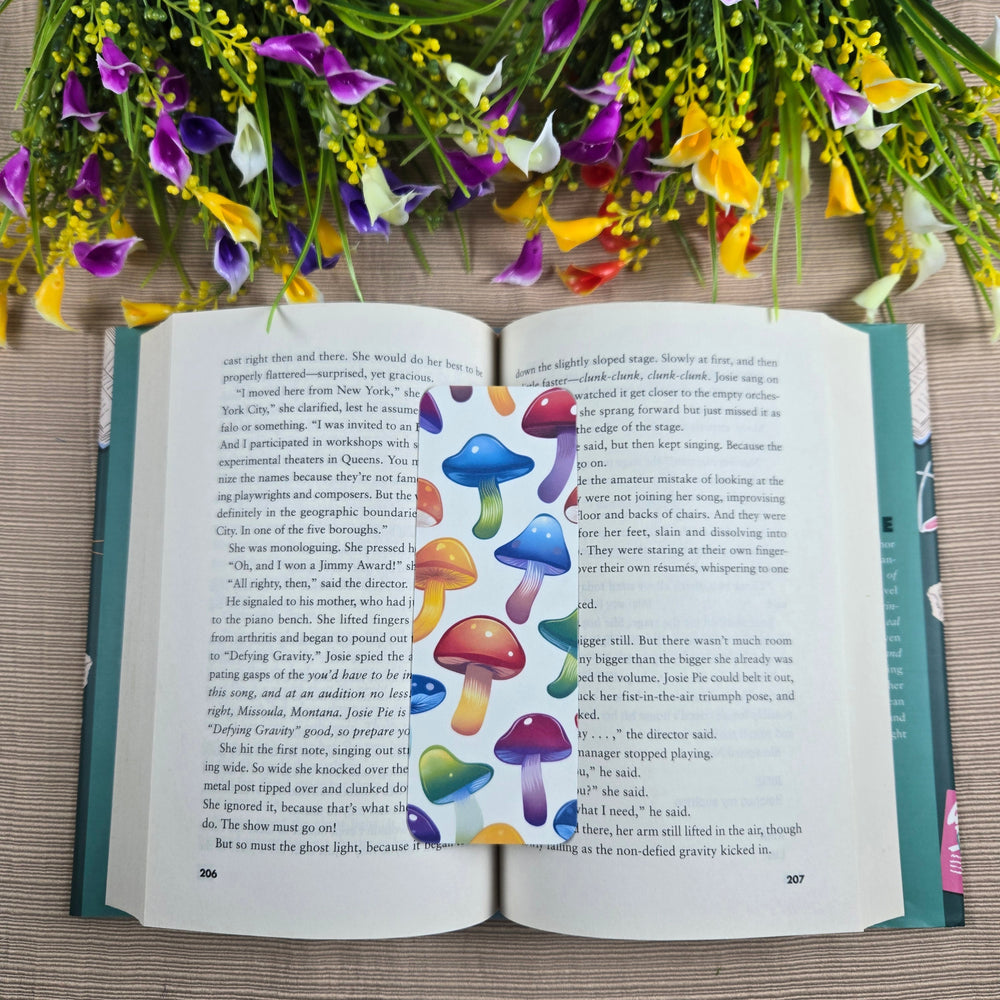 Colorful Shrooms Bookmark (ONLINE ORDER ONLY)