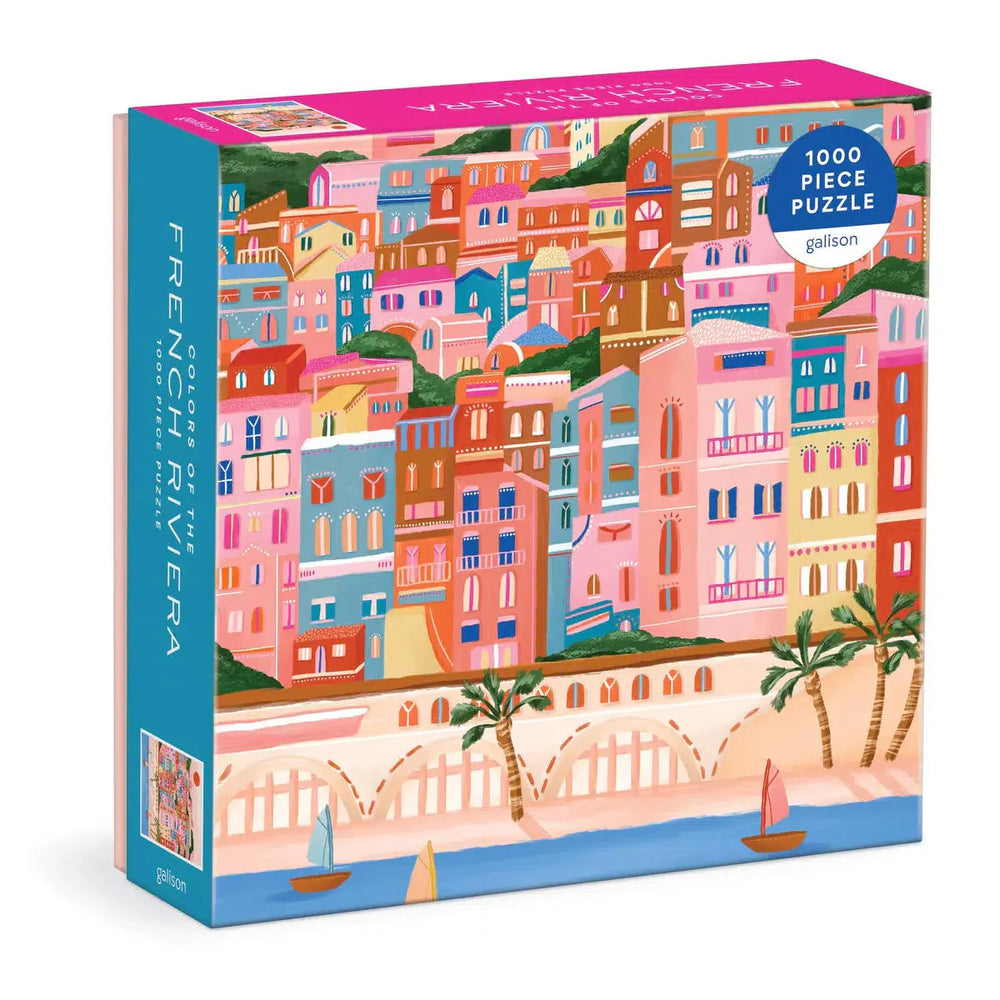 Colors Of The French Riviera 1000 Piece Jigsaw Puzzle Galison (ONLINE ORDER ONLY)