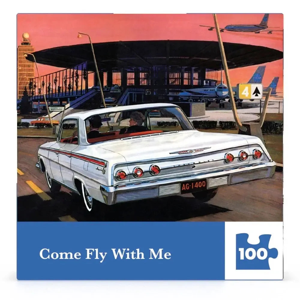 Come Fly with Me General Motors 100 Piece Mini Jigsaw Puzzle NYPC (ONLINE ORDER ONLY)