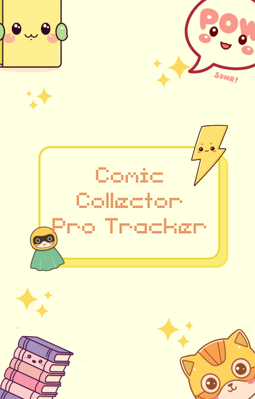 Comic Collector Pro Tracker System (ONLINE ORDER ONLY)