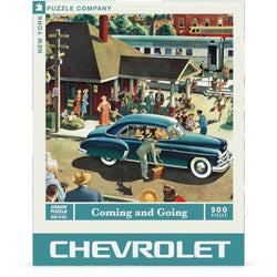 Coming & Going Chevrolet 500 Piece Jigsaw Puzzle NYPC (ONLINE ORDER ONLY)