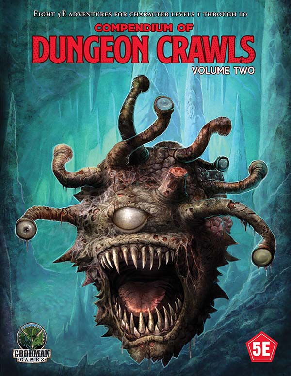 Fifth Edition Fantasy: Compendium of Dungeon Crawls Volume 2 (ONLINE ORDER ONLY)