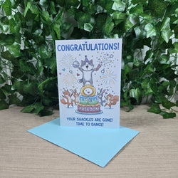 Congratulations On Your Divorce Funny Card (ONLINE ORDER ONLY)
