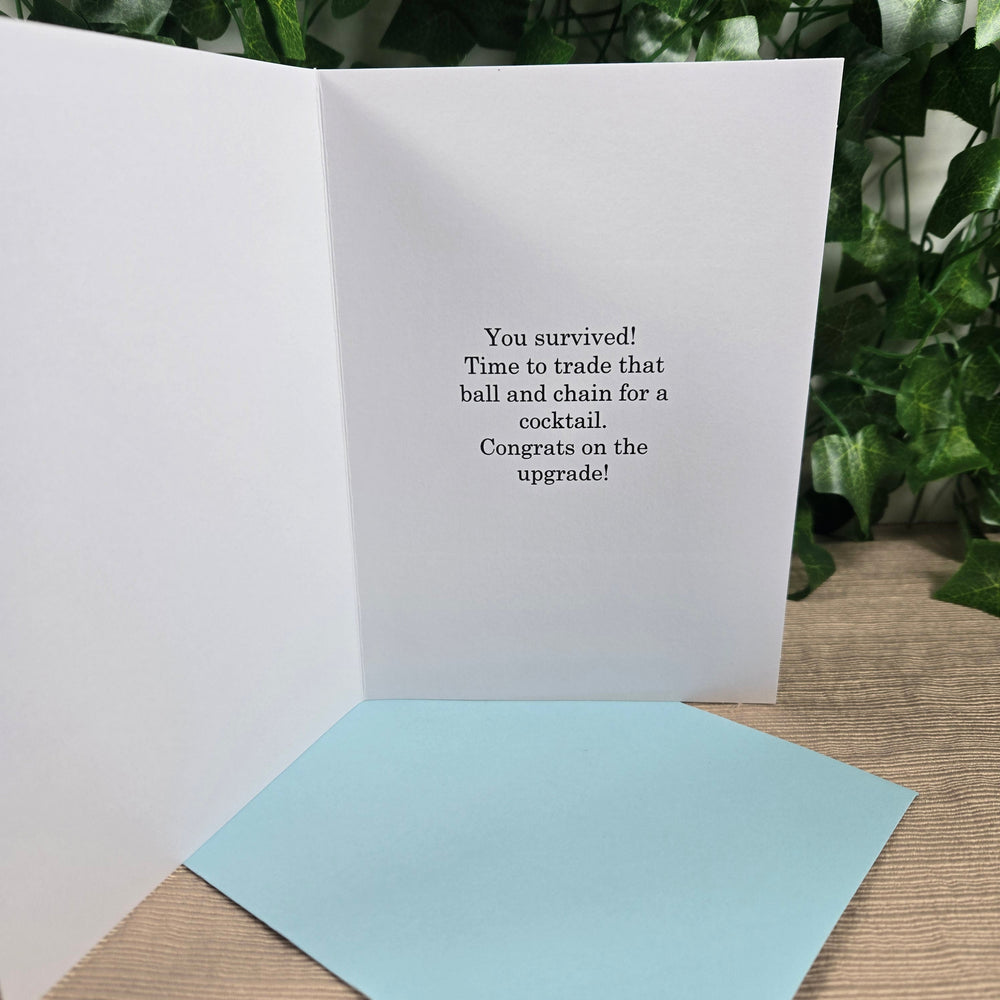 Congratulations On Your Divorce Funny Card (ONLINE ORDER ONLY)