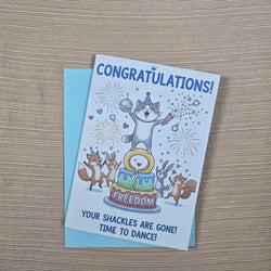 Congratulations On Your Divorce Funny Card (ONLINE ORDER ONLY)