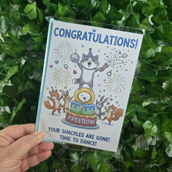 Congratulations On Your Divorce Funny Card (ONLINE ORDER ONLY)