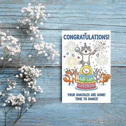 Congratulations On Your Divorce Funny Card (ONLINE ORDER ONLY)