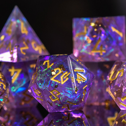 PRE-ORDER || Conjure Celestial Sharp-Edged Resin Dice Set