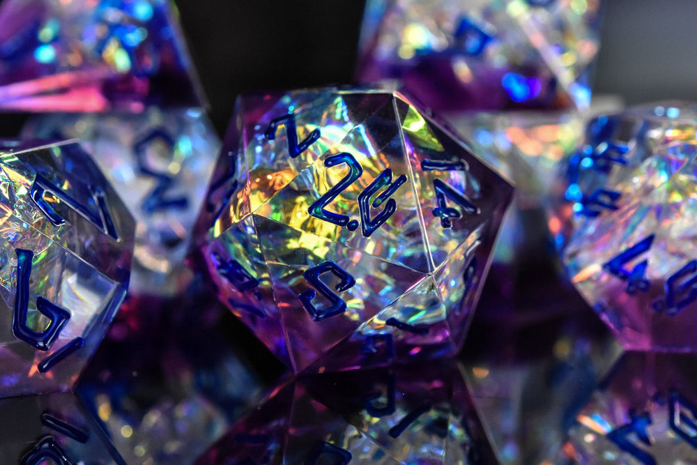 PRE-ORDER || Conjure Elemental Sharp-Edged Resin Dice Set