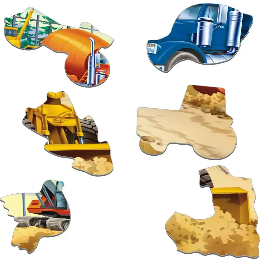 Construction Site 30 Piece Tray Jigsaw Puzzle Larsen (ONLINE ORDER ONLY)