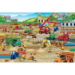 Construction Zone 35 Piece Floor Jigsaw Puzzle Cobble Hill (ONLINE ORDER ONLY)