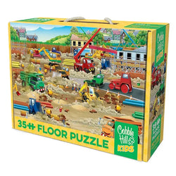 Construction Zone 35 Piece Floor Jigsaw Puzzle Cobble Hill (ONLINE ORDER ONLY)