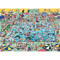 Cool Down Cartoon Classics 1000 Piece Jigsaw Puzzle Heye