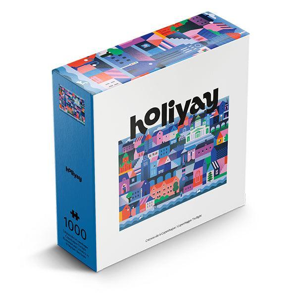 Copenhagen Twilight 1000 Piece Jigsaw Puzzle Holiyay (ONLINE ORDER ONLY)