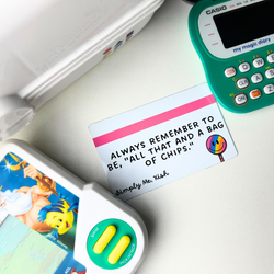 90's Kid Club | Metal Book Card | Washi Card (ONLINE ORDER ONLY)
