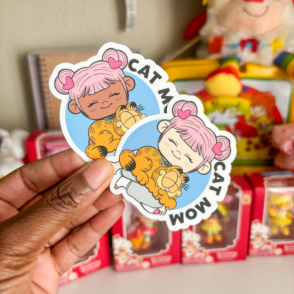 Cat Mom |Sticker Die Cut (ONLINE ORDER ONLY)