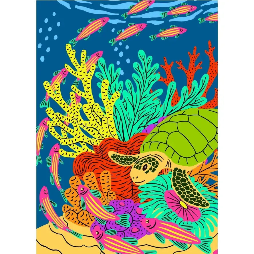 Coral Reef 99 Piece Mini Jigsaw Puzzle Puzzledly (ONLINE ORDER ONLY)