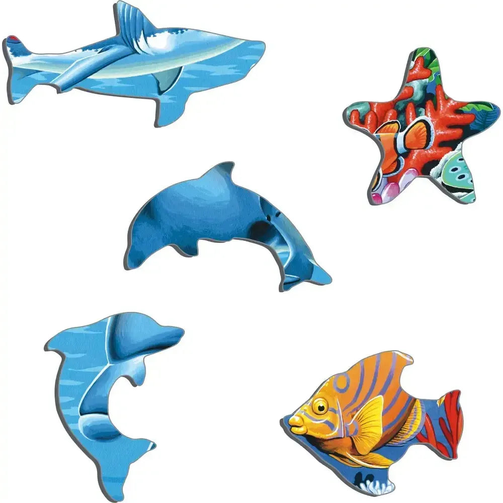 Coral Reef Life 35 Piece Tray Jigsaw Puzzle Larsen (ONLINE ORDER ONLY)