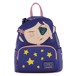 LOUNGEFLY Coraline Stars Cosplay Mini Backpack (ONLINE ORDER ONLY)