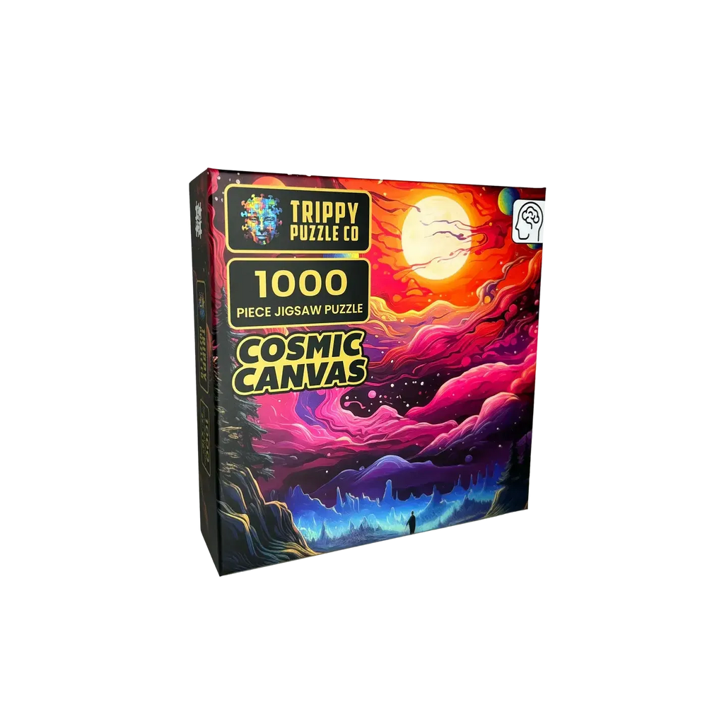Cosmic Canvas 1000 Piece Jigsaw Puzzle Trippy (ONLINE ORDER ONLY)