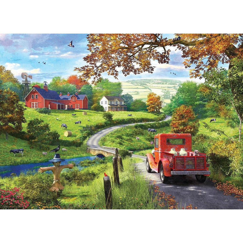 Country Drive 1000 Piece Jigsaw Puzzle Eurographics (ONLINE ORDER ONLY)