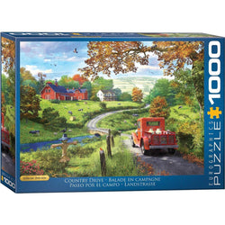 Country Drive 1000 Piece Jigsaw Puzzle Eurographics (ONLINE ORDER ONLY)