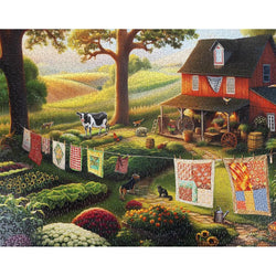 Country Farm Life 1000 Piece Jigsaw Puzzle Springbok (ONLINE ORDER ONLY)