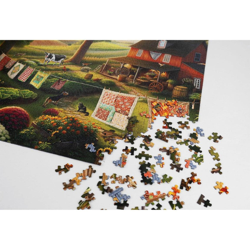 Country Farm Life 1000 Piece Jigsaw Puzzle Springbok (ONLINE ORDER ONLY)