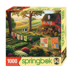Country Farm Life 1000 Piece Jigsaw Puzzle Springbok (ONLINE ORDER ONLY)