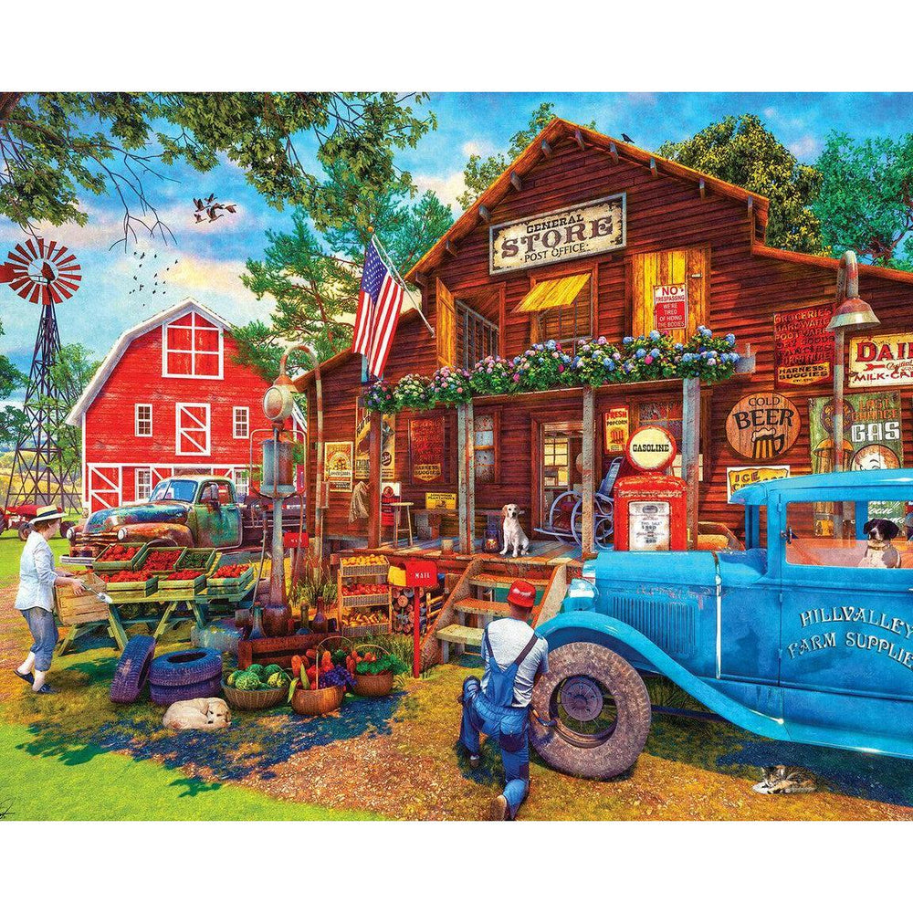 Country Supply Store 1500 Piece Jigsaw Puzzle Springbok (ONLINE ORDER ONLY)