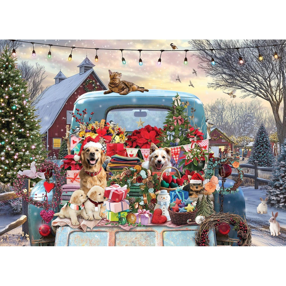 Country Truck in Winter 500 Piece Jigsaw Puzzle Cobble Hill (ONLINE ORDER ONLY)