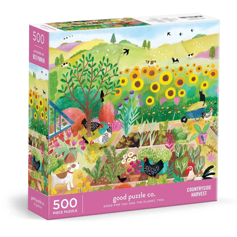 Countryside Harvest 500 Piece Jigsaw Puzzle Galison (ONLINE ORDER ONLY)