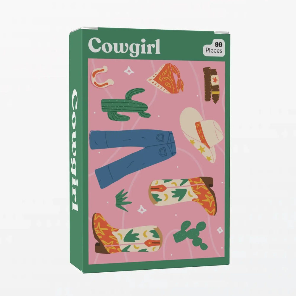 Cowgirls 99 Piece Mini Jigsaw Puzzle Puzzledly (ONLINE ORDER ONLY)