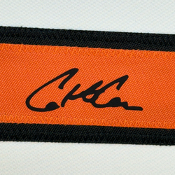 Framed Facsimile Autographed Colton Cowser 35x39 Baltimore White Reprint Laser Auto Baseball Jersey (ONLINE ORDER ONLY)