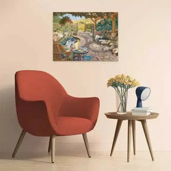 Cozy Backyard Bliss 750 Piece Jigsaw Puzzle Ravensburger (ONLINE ORDER ONLY)