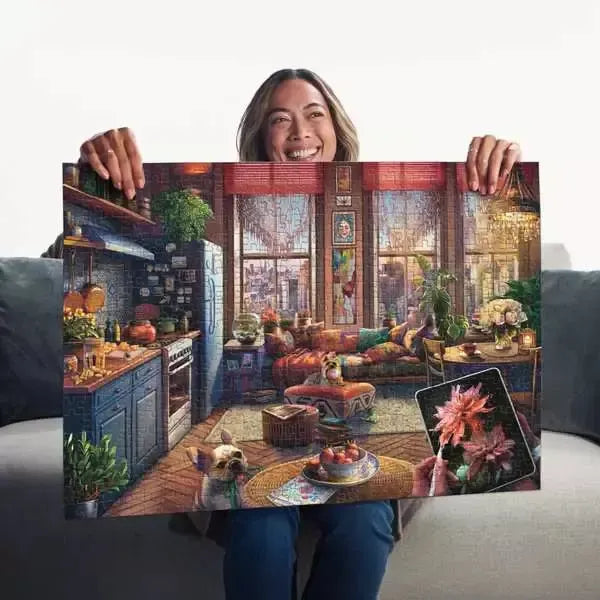 Cozy Boho Studio 500 Large Piece Jigsaw Puzzle Ravensburger (ONLINE ORDER ONLY)