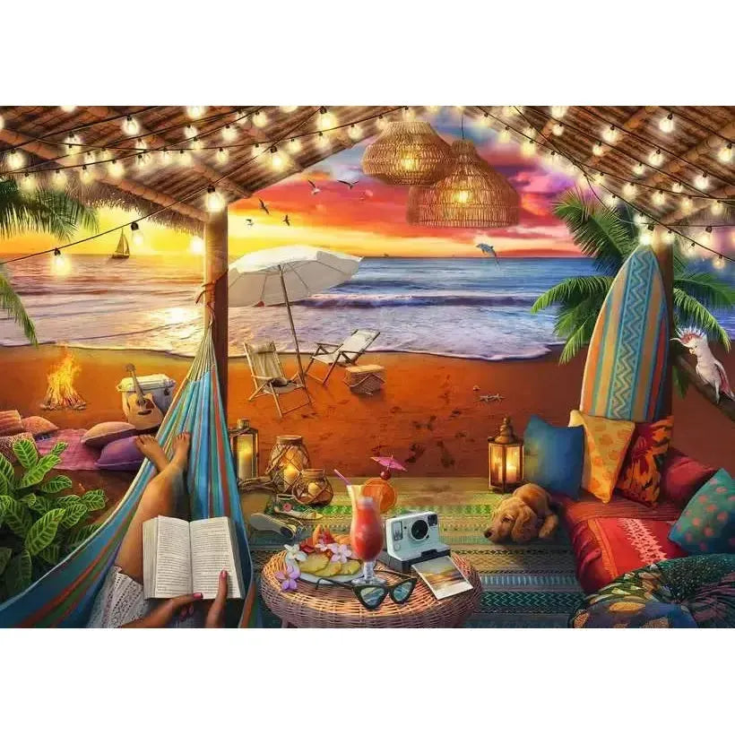Cozy Cabana 500 Large Piece Jigsaw Puzzle Ravensburger (ONLINE ORDER ONLY)