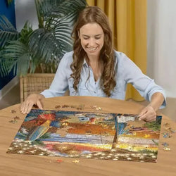 Cozy Cabana 500 Large Piece Jigsaw Puzzle Ravensburger (ONLINE ORDER ONLY)