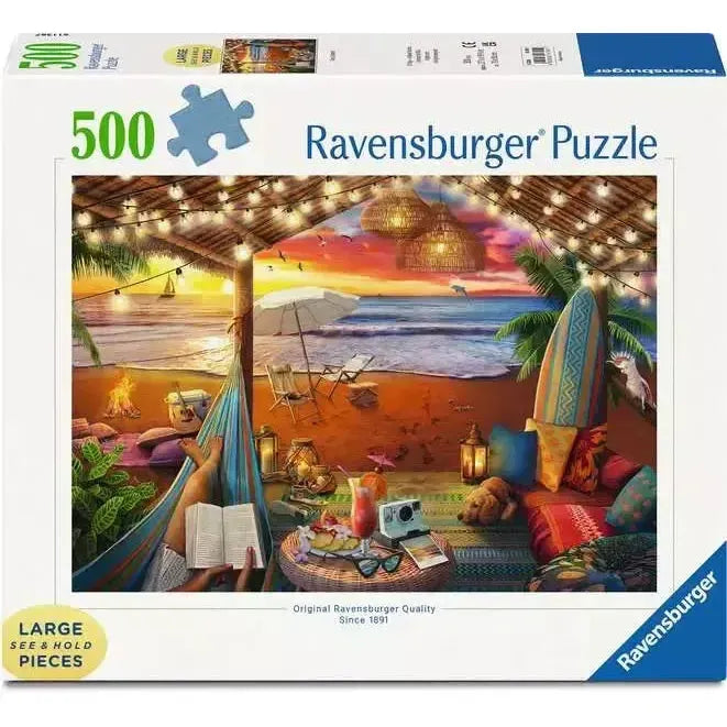 Cozy Cabana 500 Large Piece Jigsaw Puzzle Ravensburger (ONLINE ORDER ONLY)