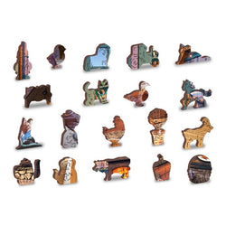 Cozy Cabin 505 Piece Wood Jigsaw Puzzle Wooden City (ONLINE ORDER ONLY)