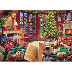 Cozy Christmas Retreat 500 Large Piece Jigsaw Puzzle Ravensburger (ONLINE ORDER ONLY)