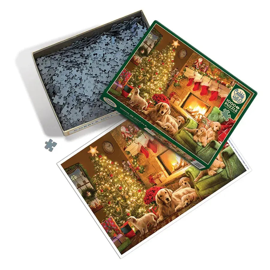 Cozy Fireplace 1000 Piece Jigsaw Puzzle Cobble Hill (ONLINE ORDER ONLY)