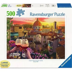 Cozy Wine Terrace 500 Large Piece Jigsaw Puzzle Ravensburger (ONLINE ORDER ONLY)