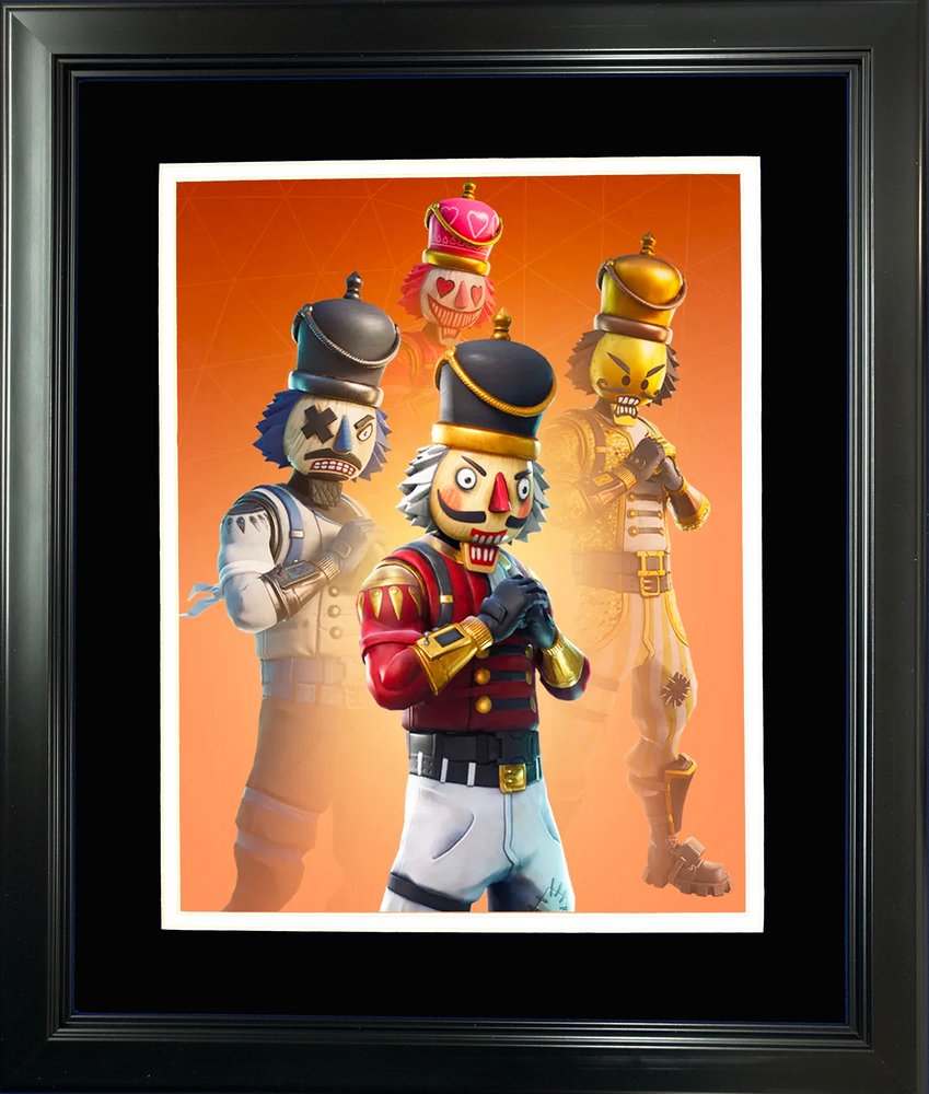 Framed Crackshot Legendary Fortnite Skin 11"x14" Video Game Photo (ONLINE ORDER ONLY)