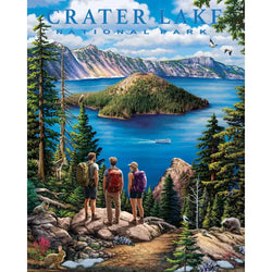 Crater Lake National Park 500 Piece Jigsaw Puzzle Boardwalk (ONLINE ORDER ONLY)